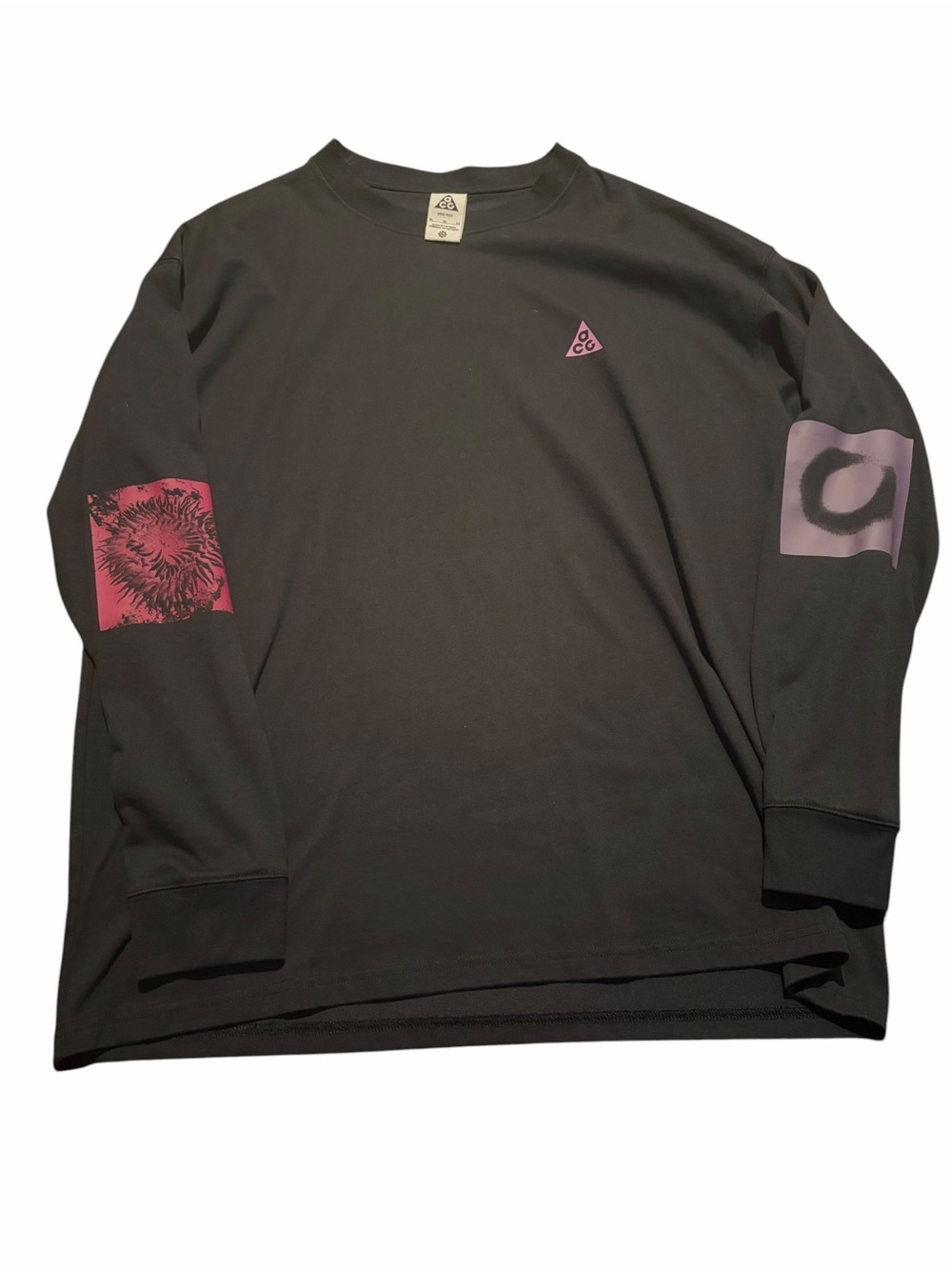 Nike ACG mens XL black long sleeve shirt